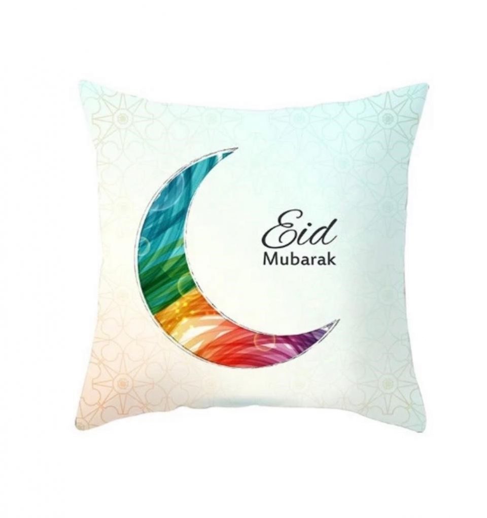 Eid Cushion Cover Crescent