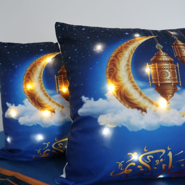 Lighting Ramadan Cushion Cover